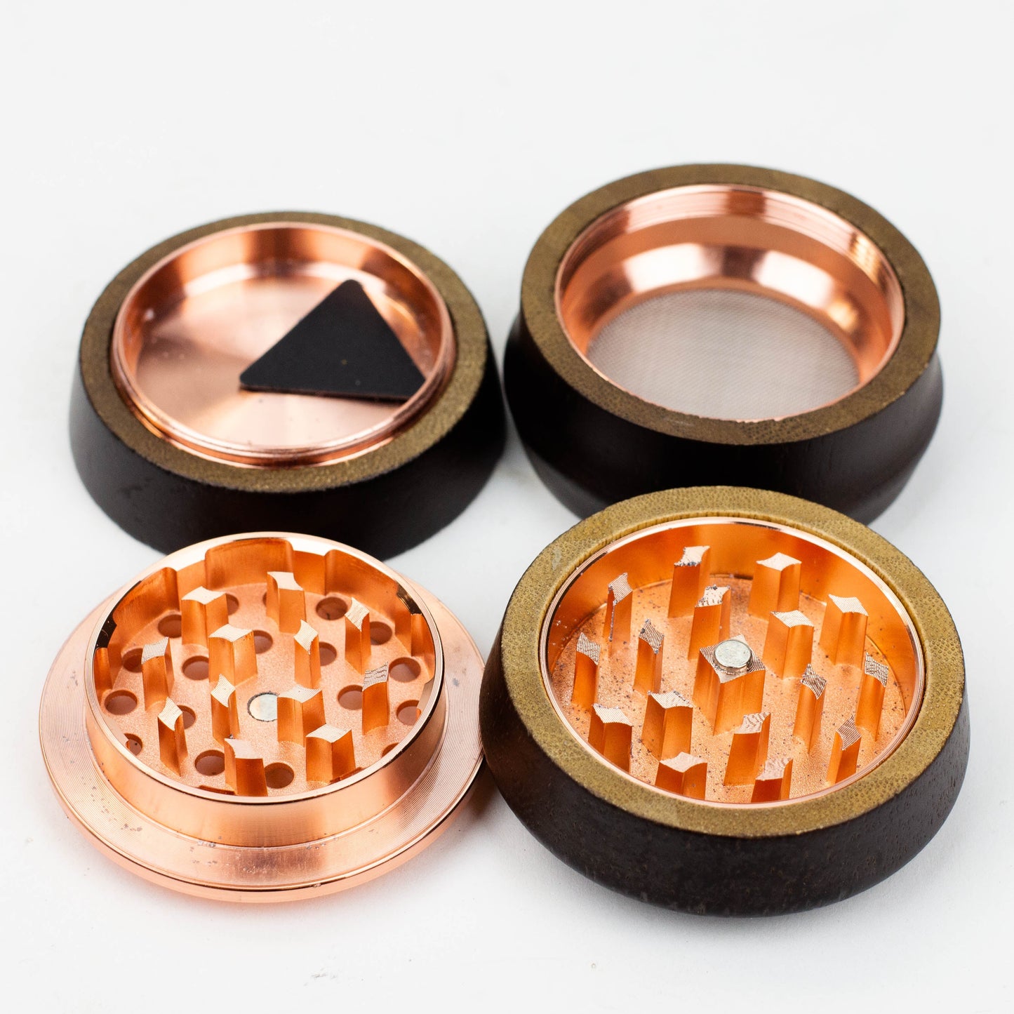 Genie | 4 Parts Wooden Cover Grinder_3