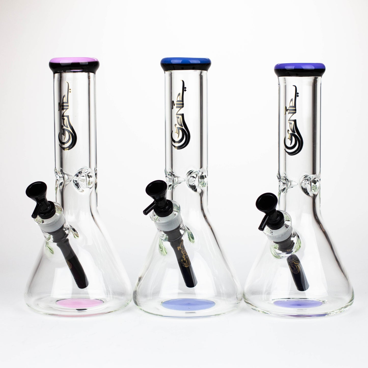 Genie | 12" Classic Beaker 9mm Glass Water Bong_0