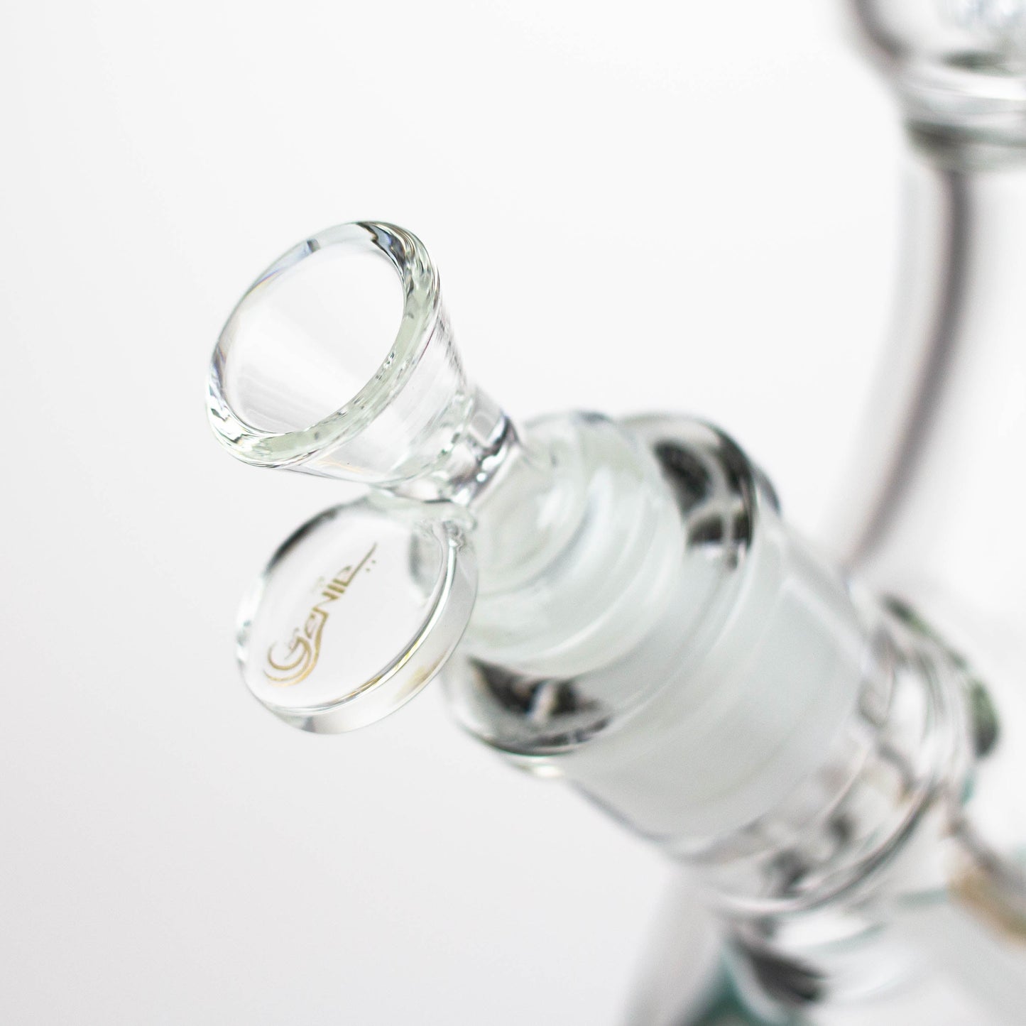 GENIE | 17" Shower Head Percolator 7mm Glass Water Bongs_4