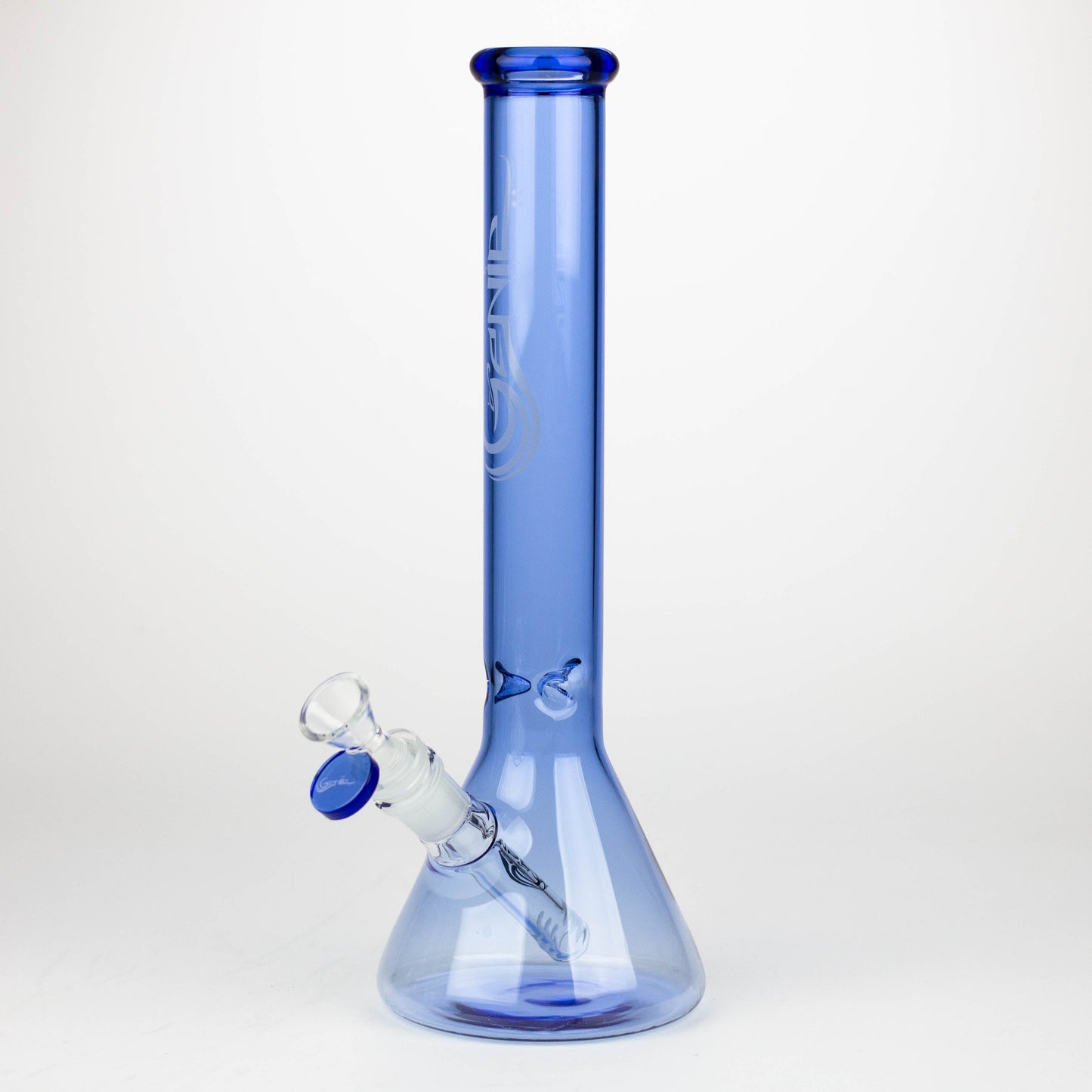 Genie | 12" Color Tube Glass Water Bong_9