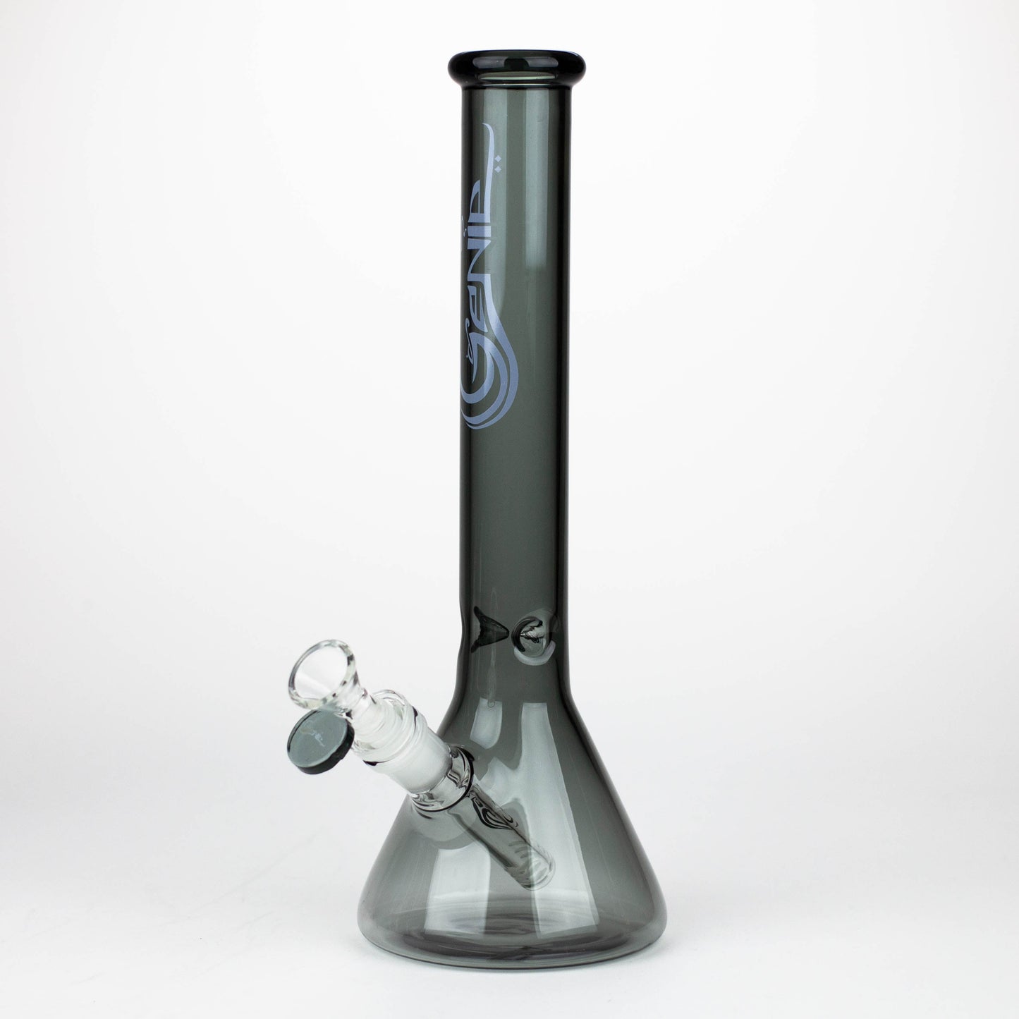 Genie | 12" Color Tube Glass Water Bong_11