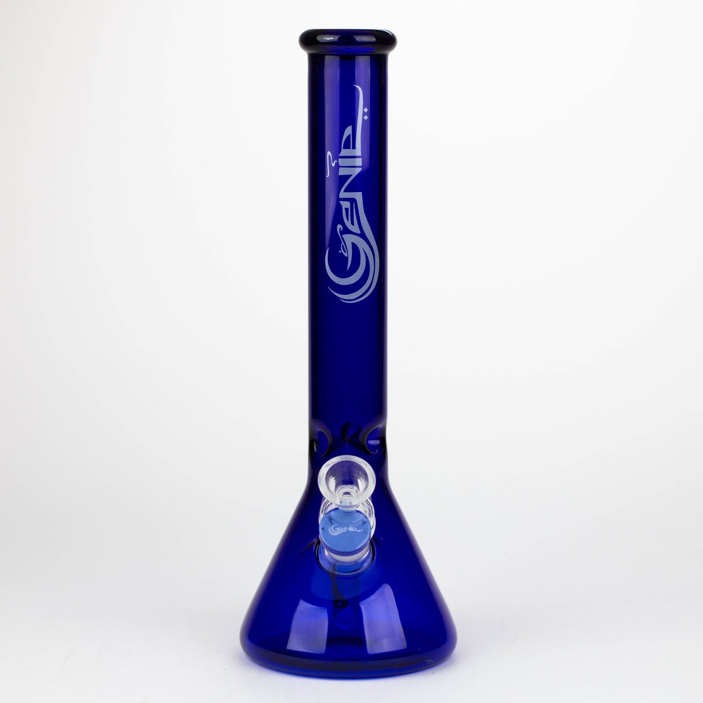 Genie | 12" Color Tube Glass Water Bong_13