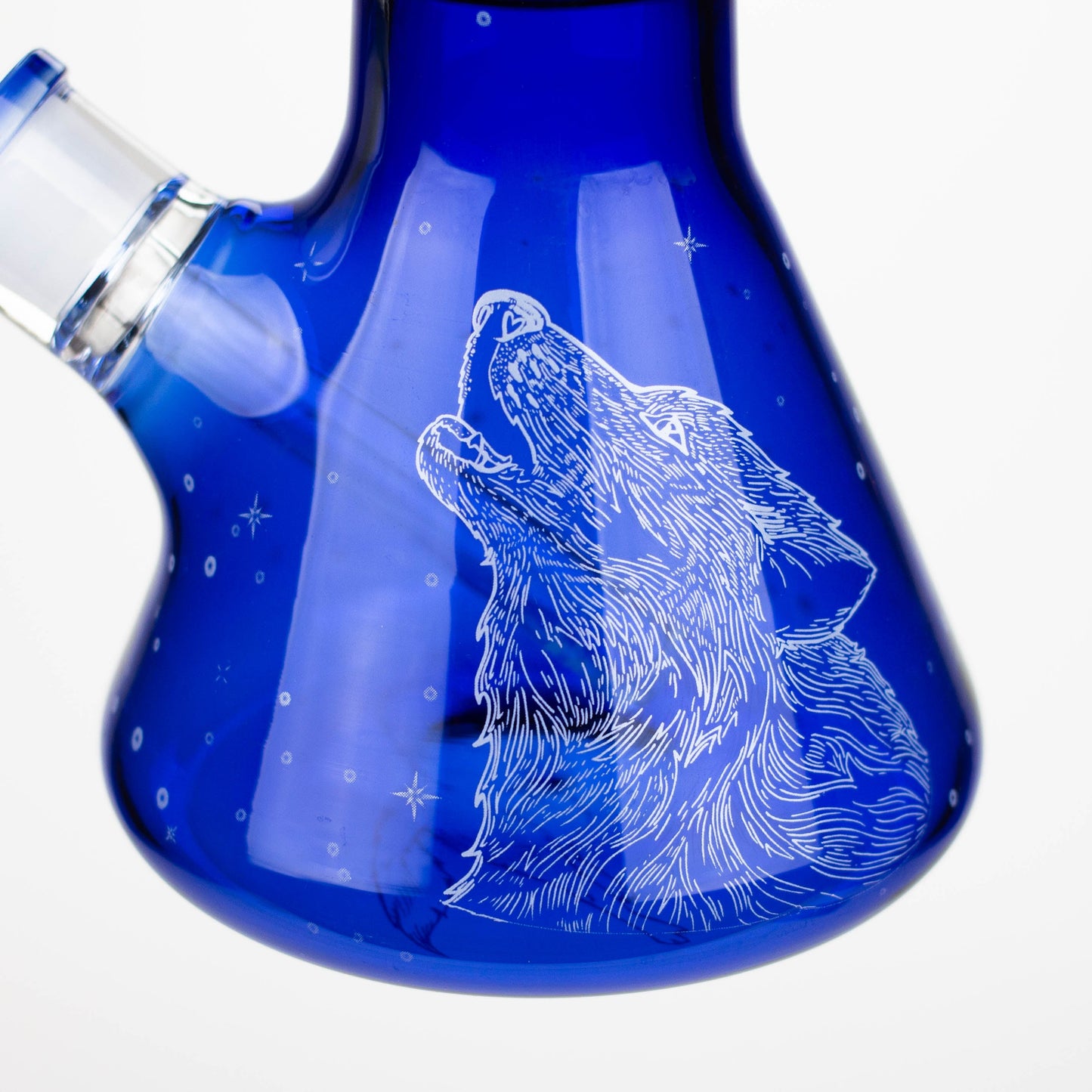 Infyniti | Untamed 14" 7 mm Classic Beaker Bong - Wolf_10