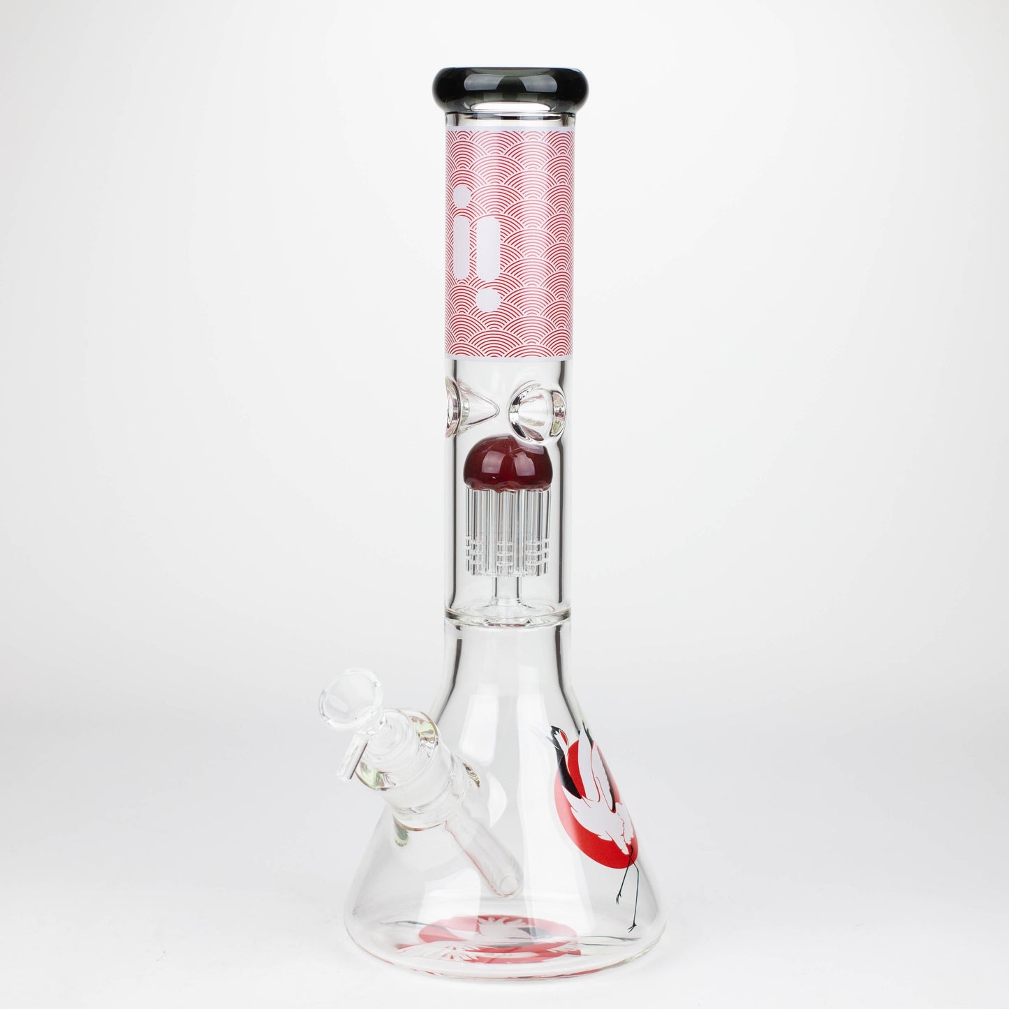 Infyniti | Untamed 14" 7 mm Classic Beaker Bong - Crane_0