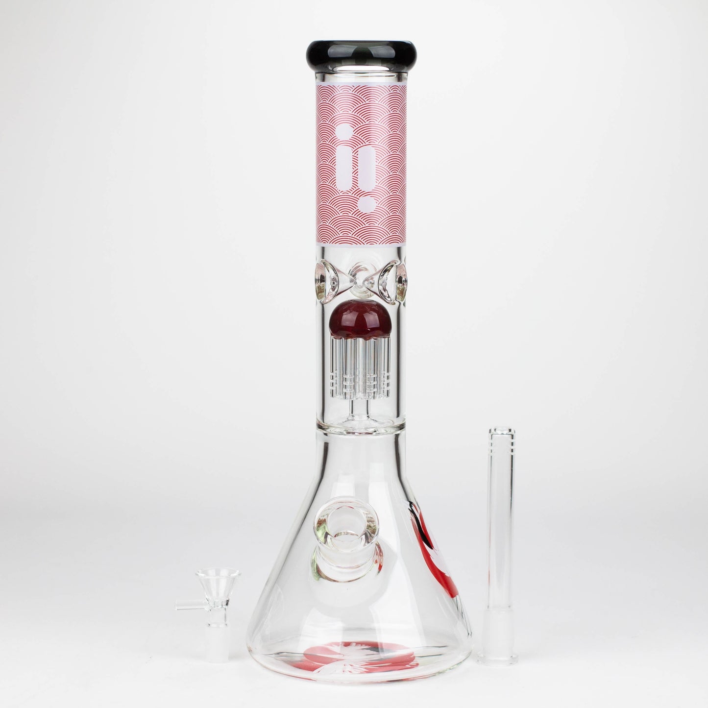 Infyniti | Untamed 14" 7 mm Classic Beaker Bong - Crane_2