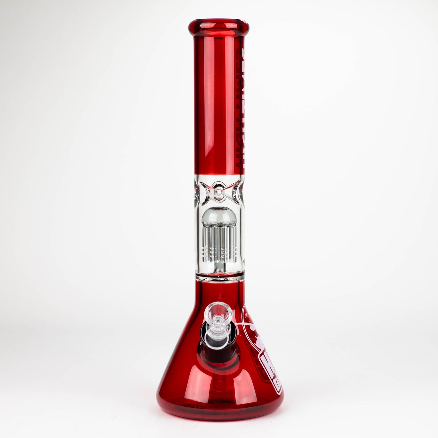 Infyniti | High Times 16" 7 mm Classic Beaker Water Bong with Tree Arm Percolator_4