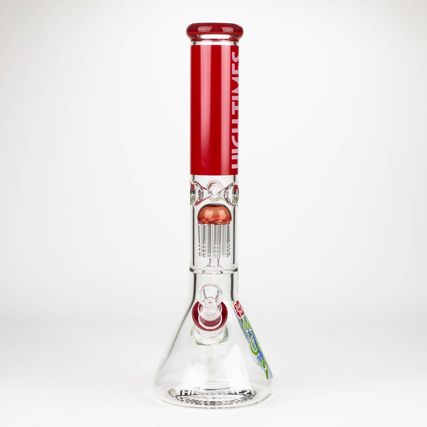 Infyniti | High Times 16" 7 mm Classic Beaker Water Bong with Tree Arm Percolator_5
