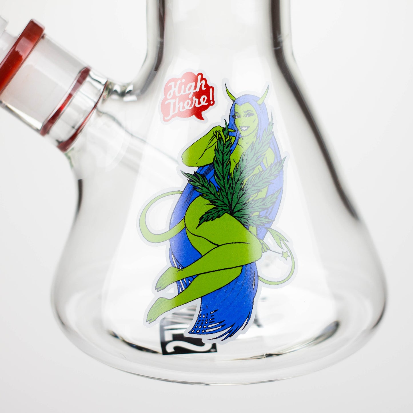 Infyniti | High Times 16" 7 mm Classic Beaker Water Bong with Tree Arm Percolator_10