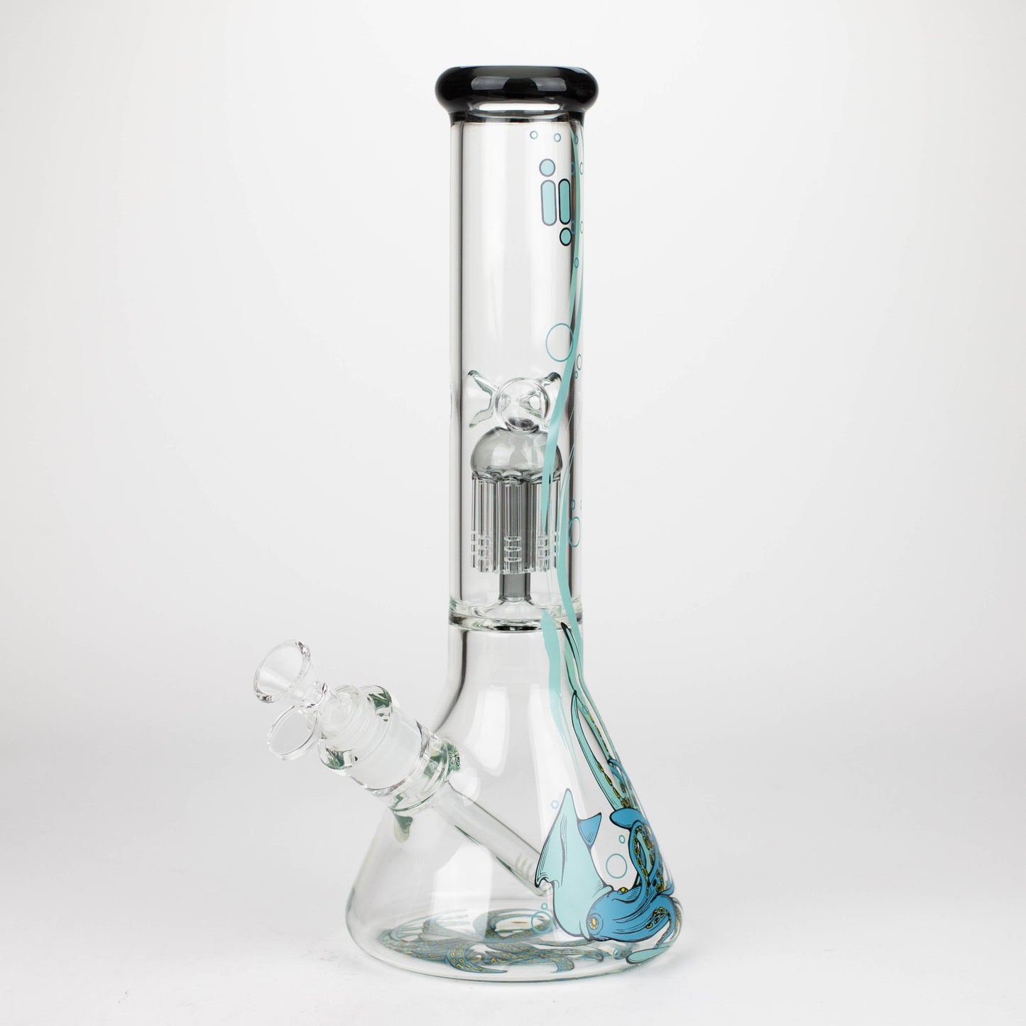 Infyniti | Untamed 14" 7 mm Classic Beaker Water Bong - Octopus_8