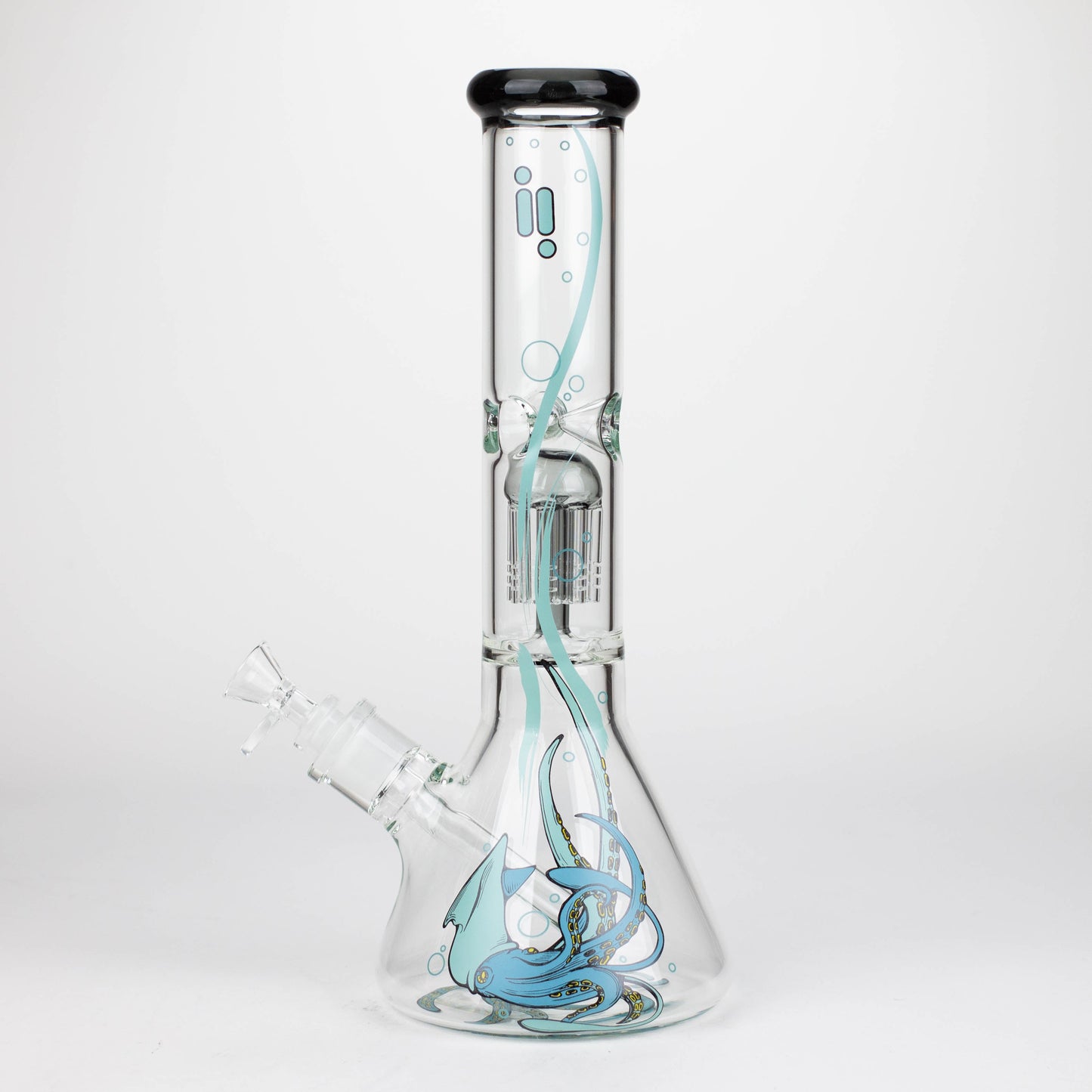 Infyniti | Untamed 14" 7 mm Classic Beaker Water Bong - Octopus_10