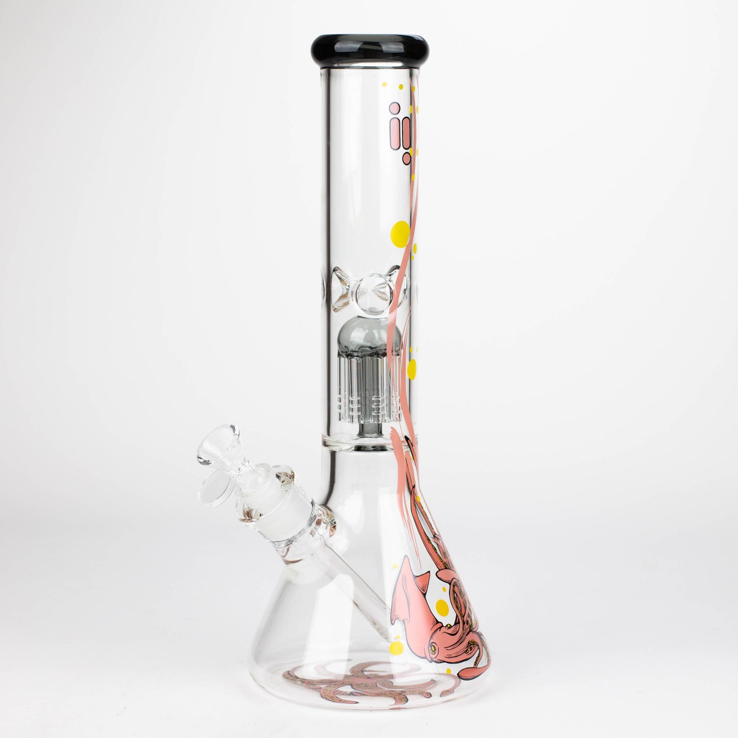 Infyniti | Untamed 14" 7 mm Classic Beaker Water Bong - Octopus_9