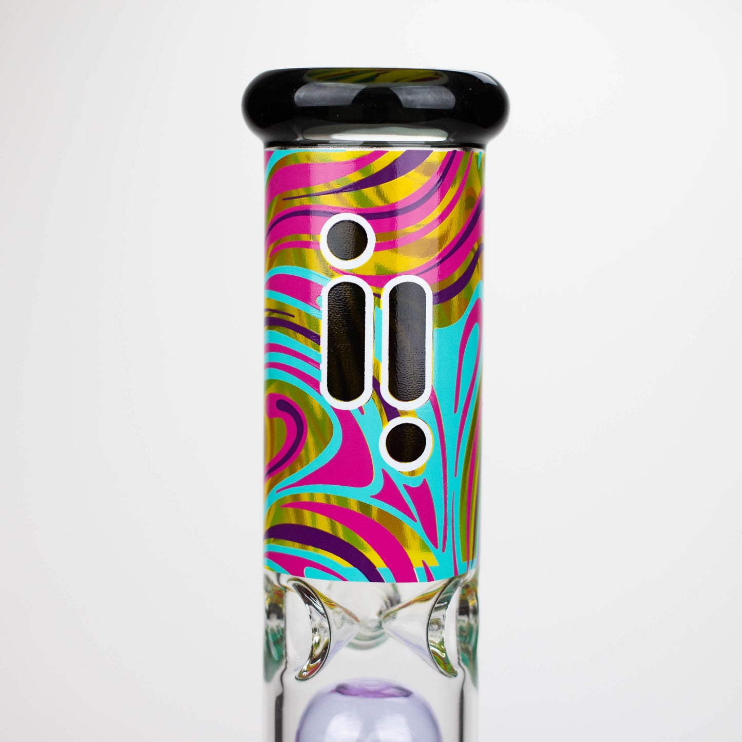 Infyniti | Untamed 14" 7 mm Classic Beaker Water Bong - Jellyfish_6