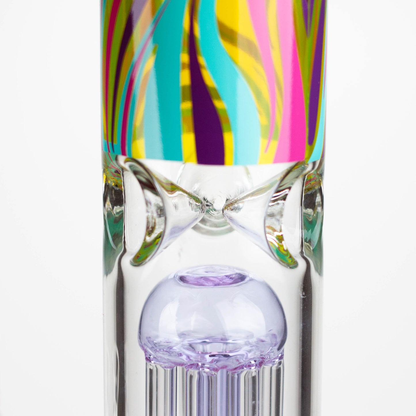 Infyniti | Untamed 14" 7 mm Classic Beaker Water Bong - Jellyfish_8