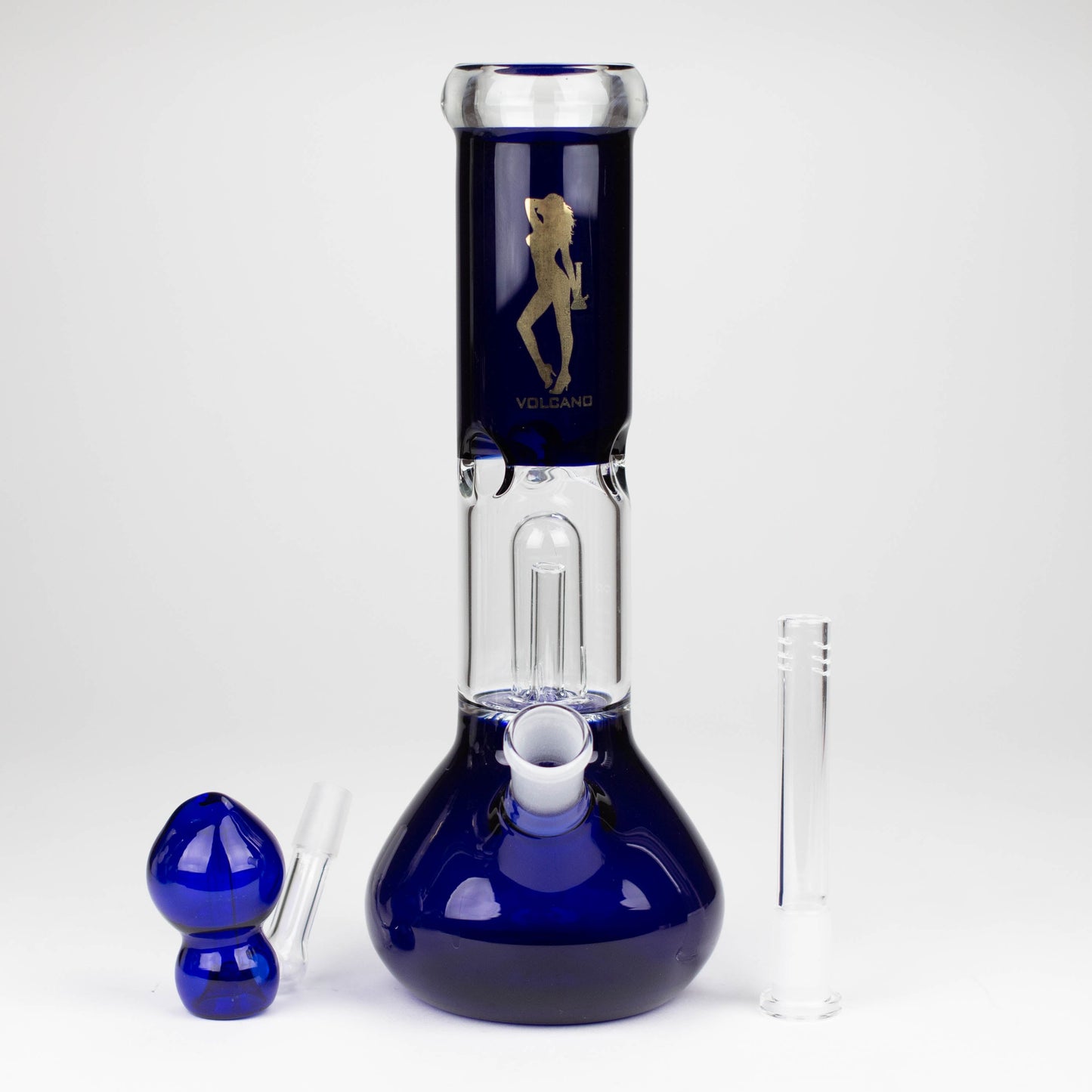 Volcano | 11" Glass Bong with Percolator_4