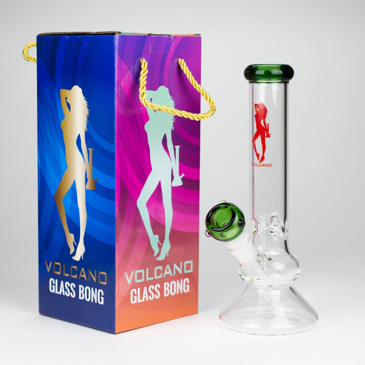 Volcano | 10" Glass Bong with Bowl_4