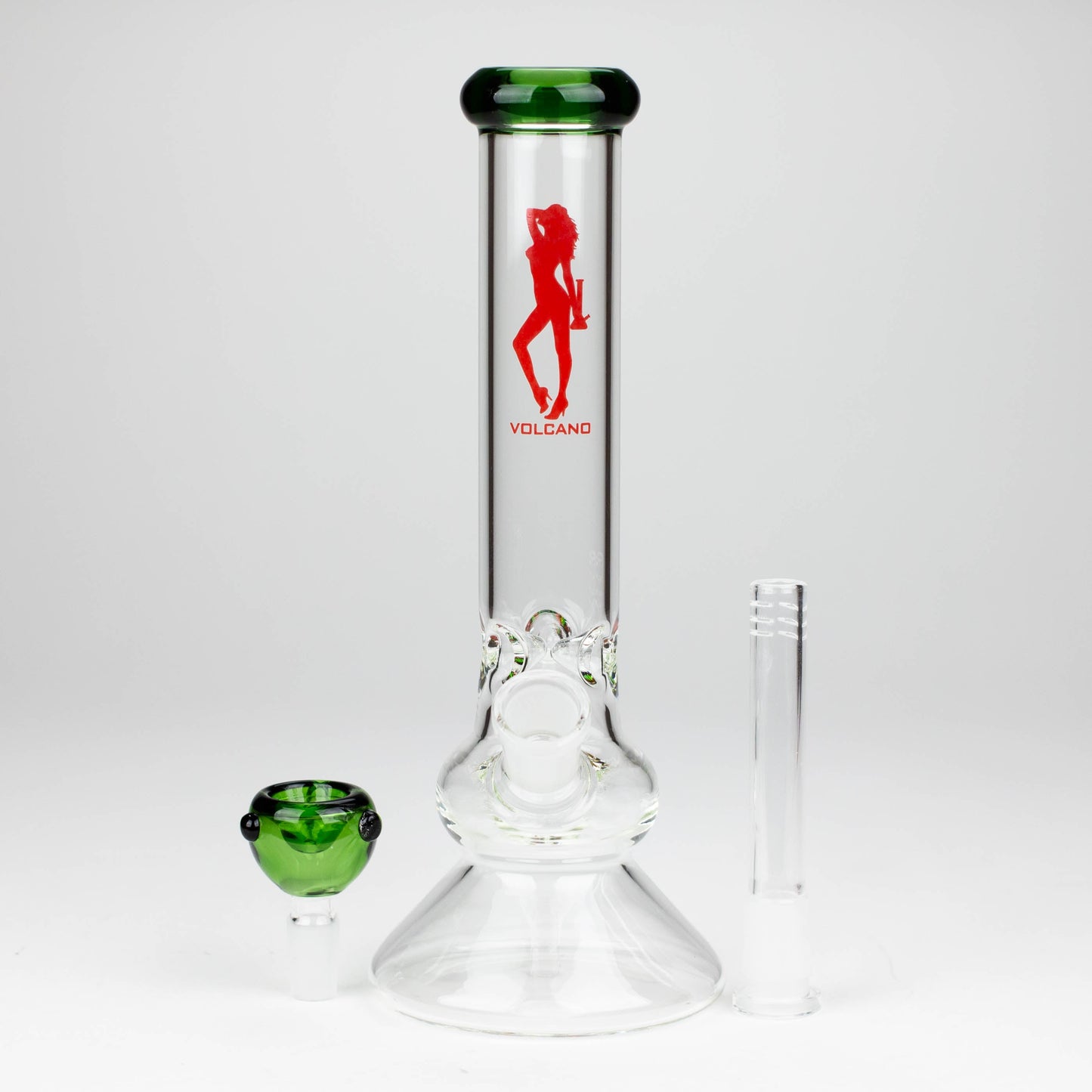 Volcano | 10" Glass Bong with Bowl_11