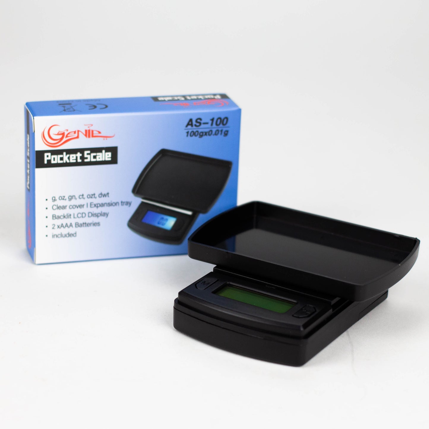 Genie | AS-100 Pocket Scale 100g x 0.01_1