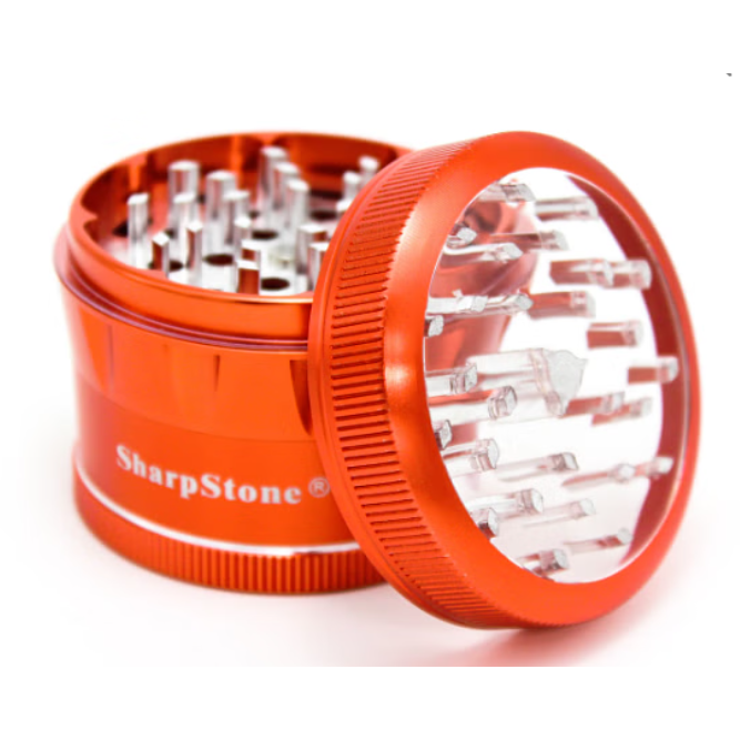 SharpStone® | V2 4 Piece Clear Top Grinder 2.5″_2