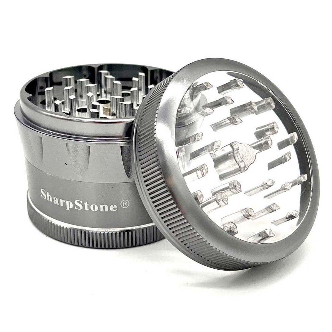 SharpStone® | V2 4 Piece Clear Top Grinder 2.5″_3