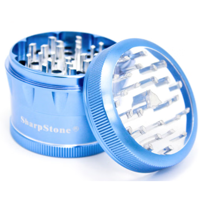 SharpStone® | V2 4 Piece Clear Top Grinder 2.5″_1