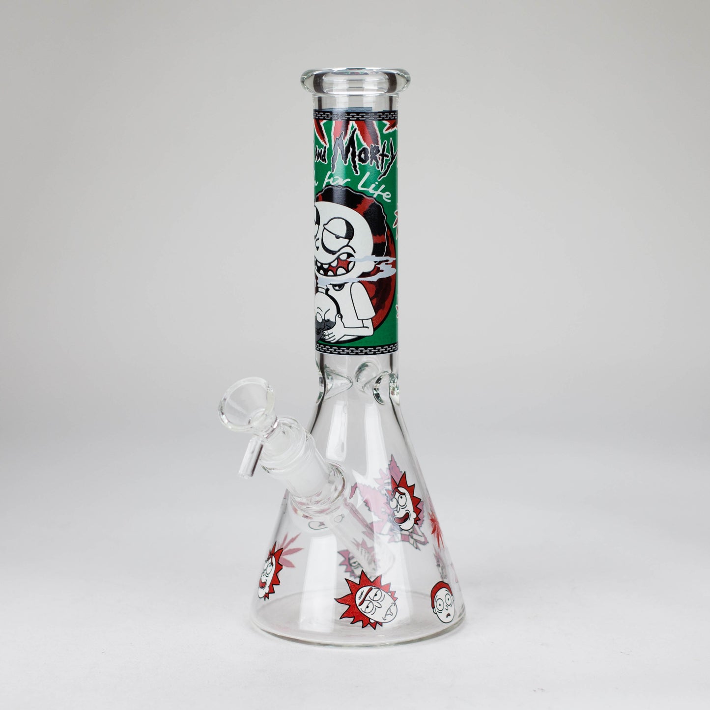 10" Cartoon Glow-in-the-Dark Glass Bong_11