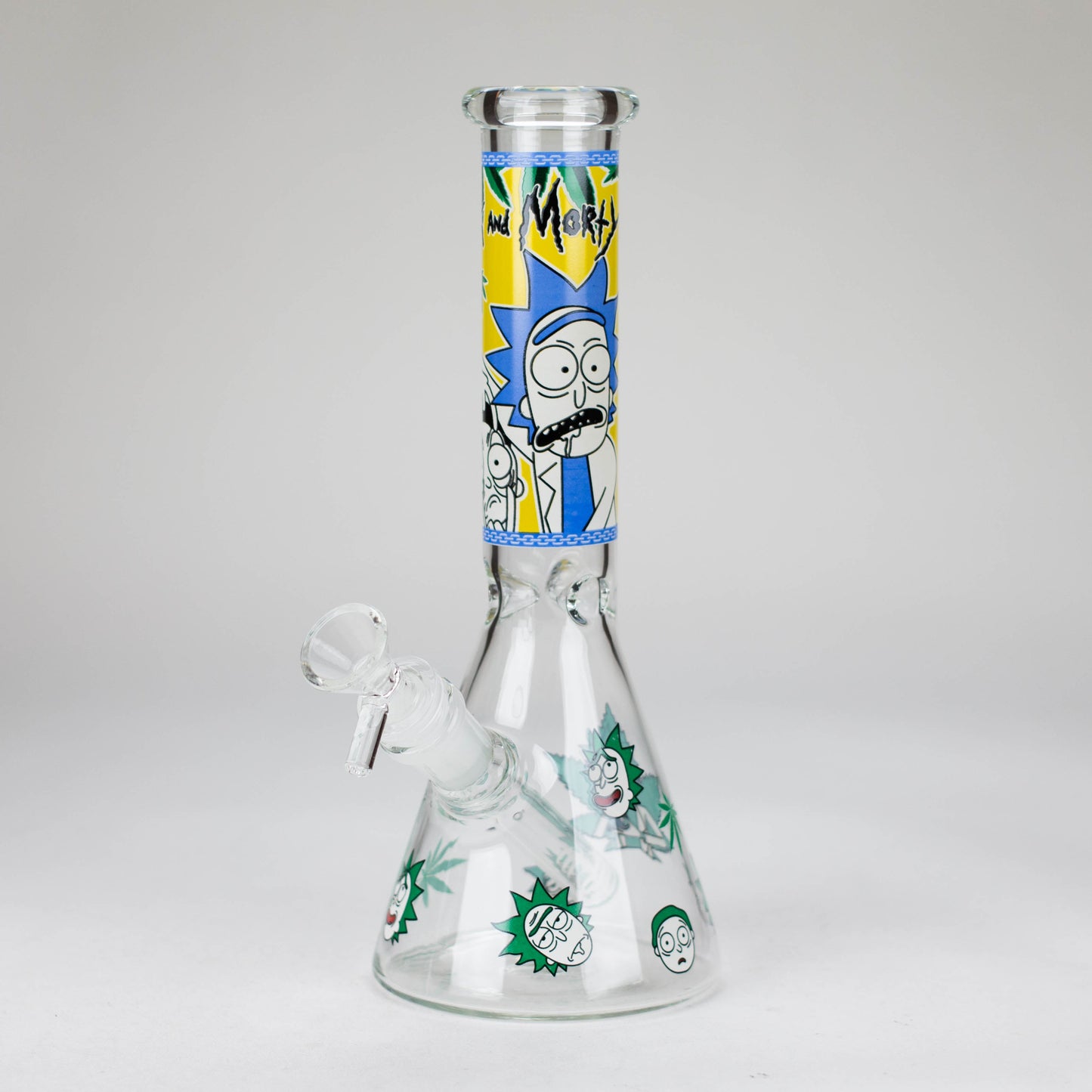 10" Cartoon Glow-in-the-Dark Glass Bong_10