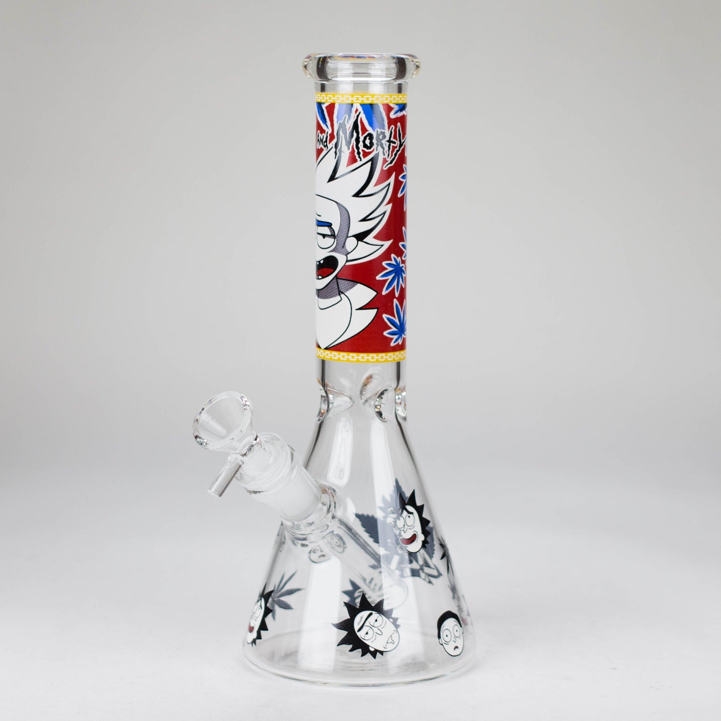 10" Cartoon Glow-in-the-Dark Glass Bong_9
