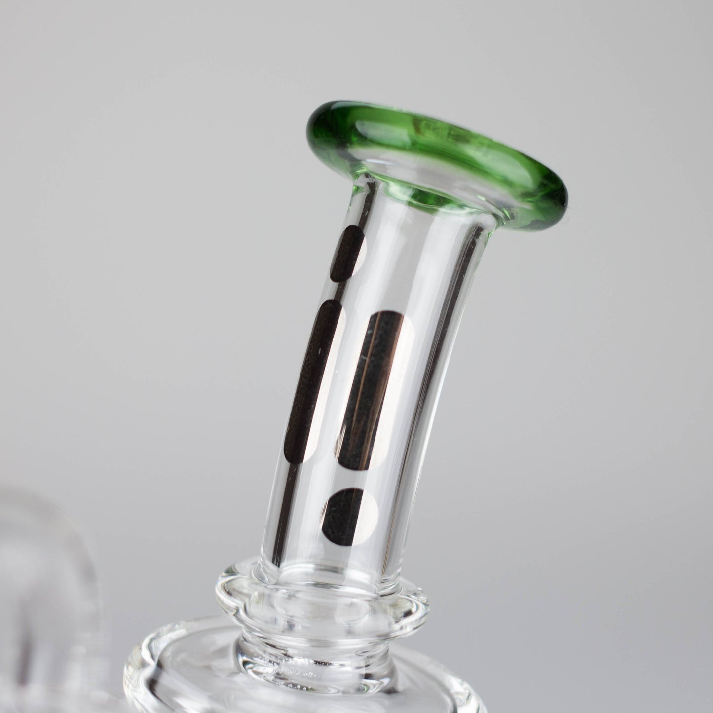 Infyniti | 6" Double Glass Recycle Rig with Shower Head Diffuser_2