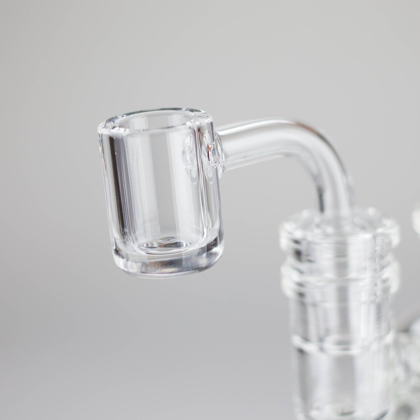 Infyniti | 6" Double Glass Recycle Rig with Shower Head Diffuser_3