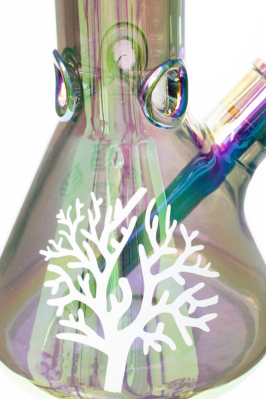 14" Infyniti Tree of Life 7mm Metallic Glass Bong_18
