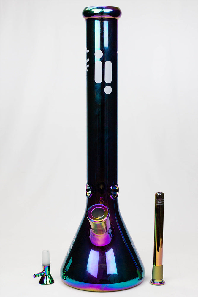 18" Infyniti Tree of Life 7mm Metallic Glass Bong_1