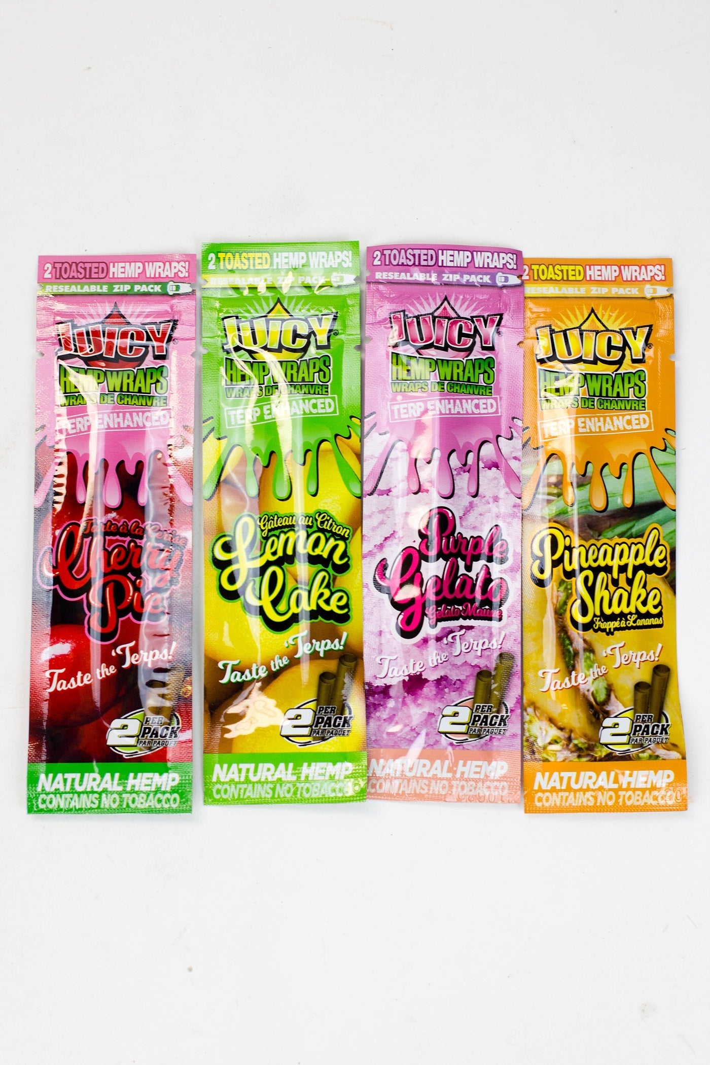 Juicy Jay's TERP Enhanced Hemp Wraps New flavors_2