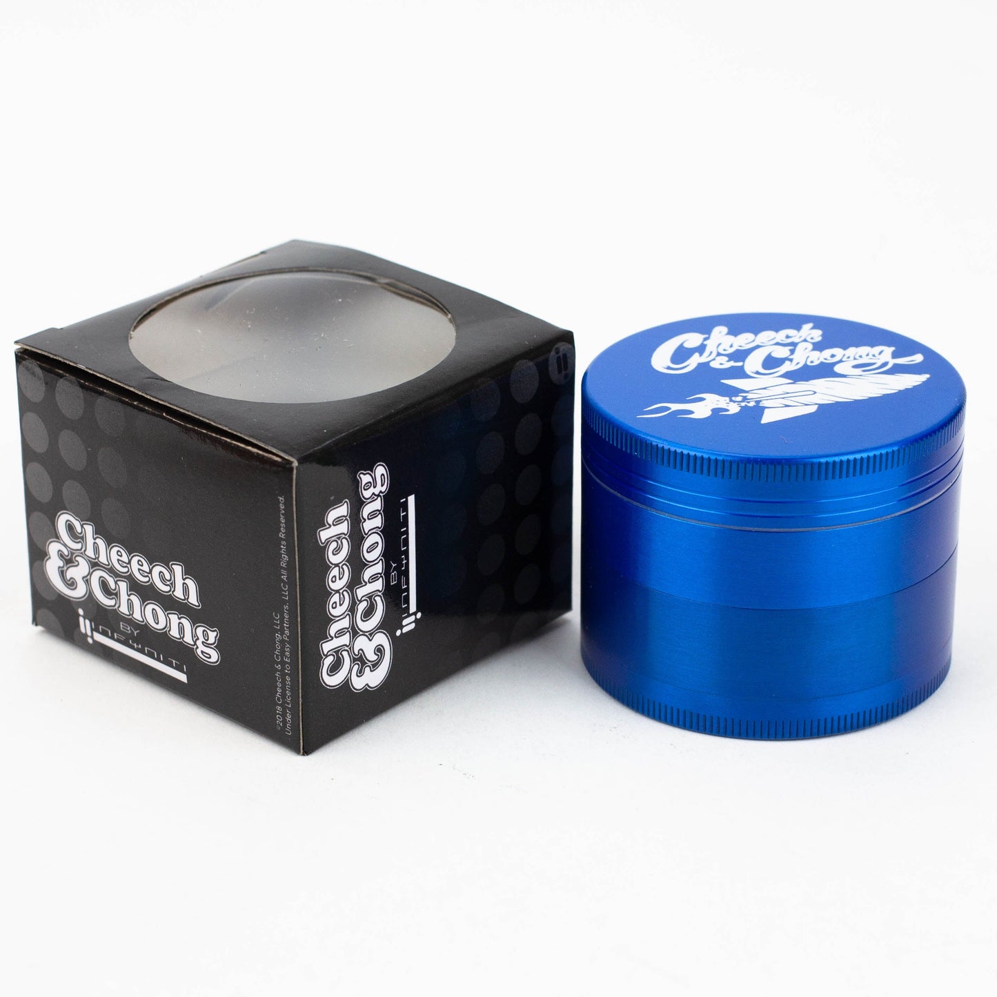 Infyniti | Cheech & Chong 4 Piece Metal Grinder_8