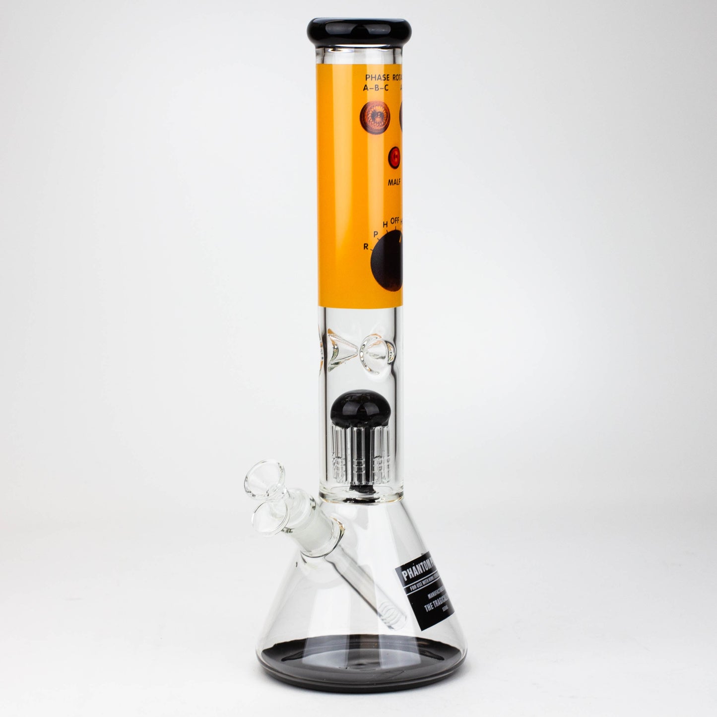 THE TRAGICALLY HIP-15.5" Glass Water Pipe with Single Percolator by Infyniti_0