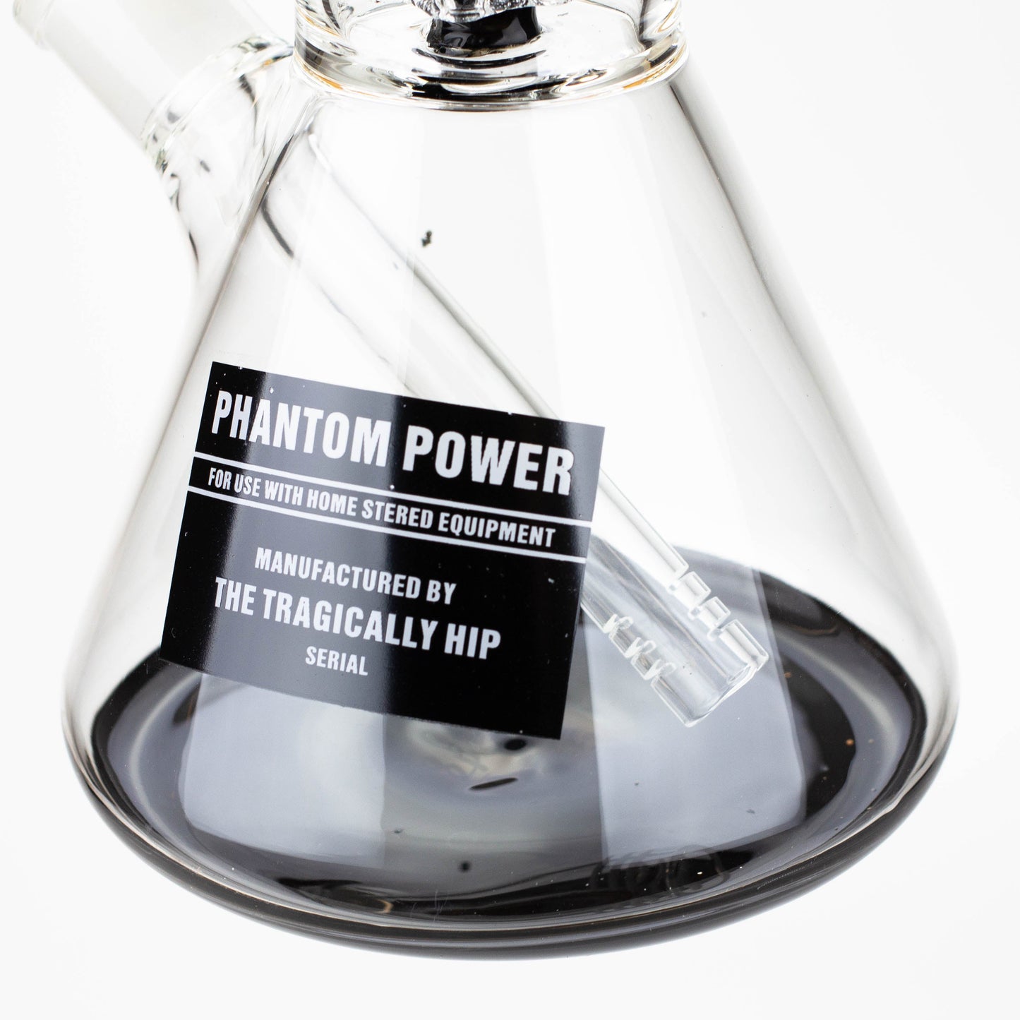 THE TRAGICALLY HIP-15.5" Glass Water Pipe with Single Percolator by Infyniti_10