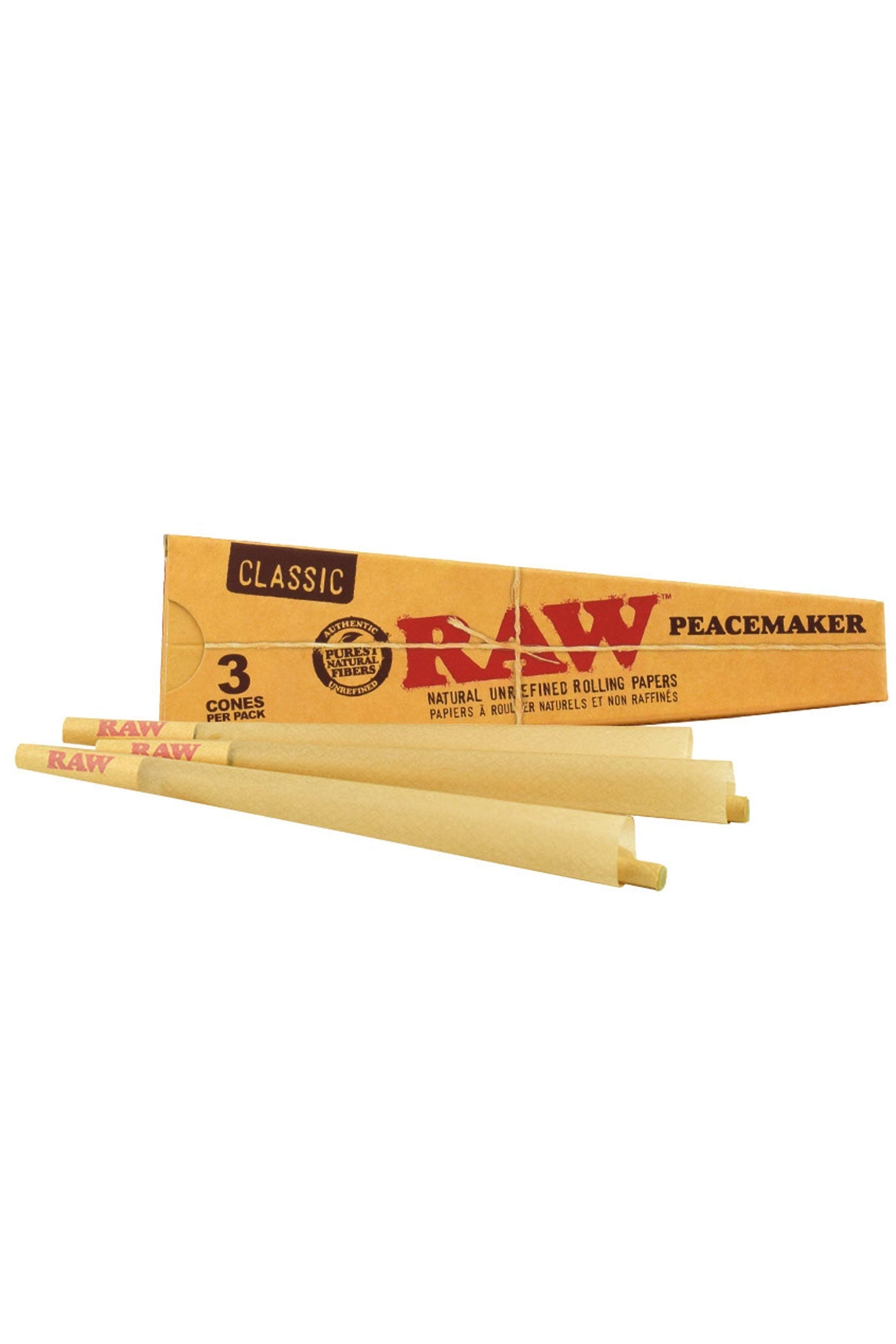 RAW Classic Pre-Rolled Peacemaker Cones_1