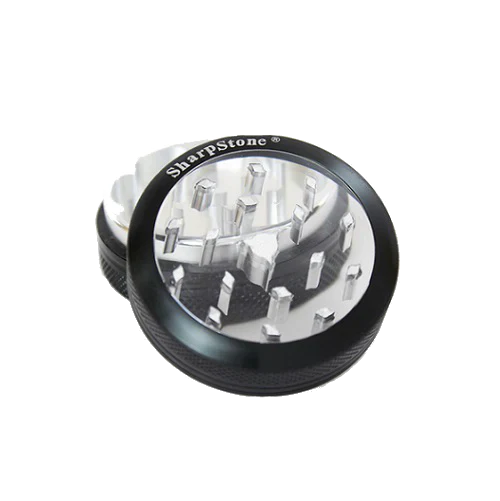 SharpStone® | CLEAR TOP 2 PIECE HERB GRINDER - 2.2"_1