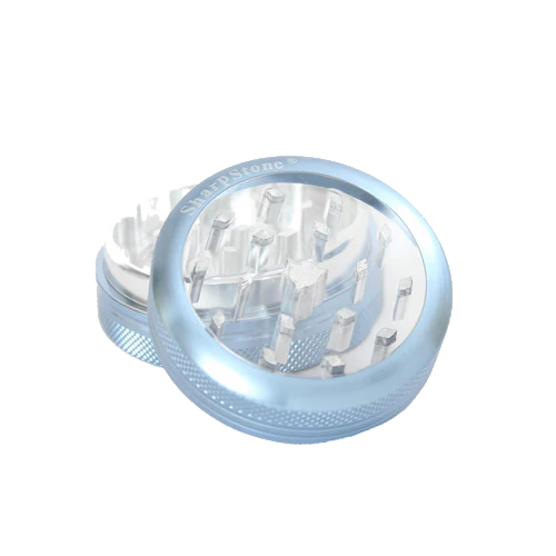 SharpStone® | CLEAR TOP 2 PIECE HERB GRINDER - 2.2"_2