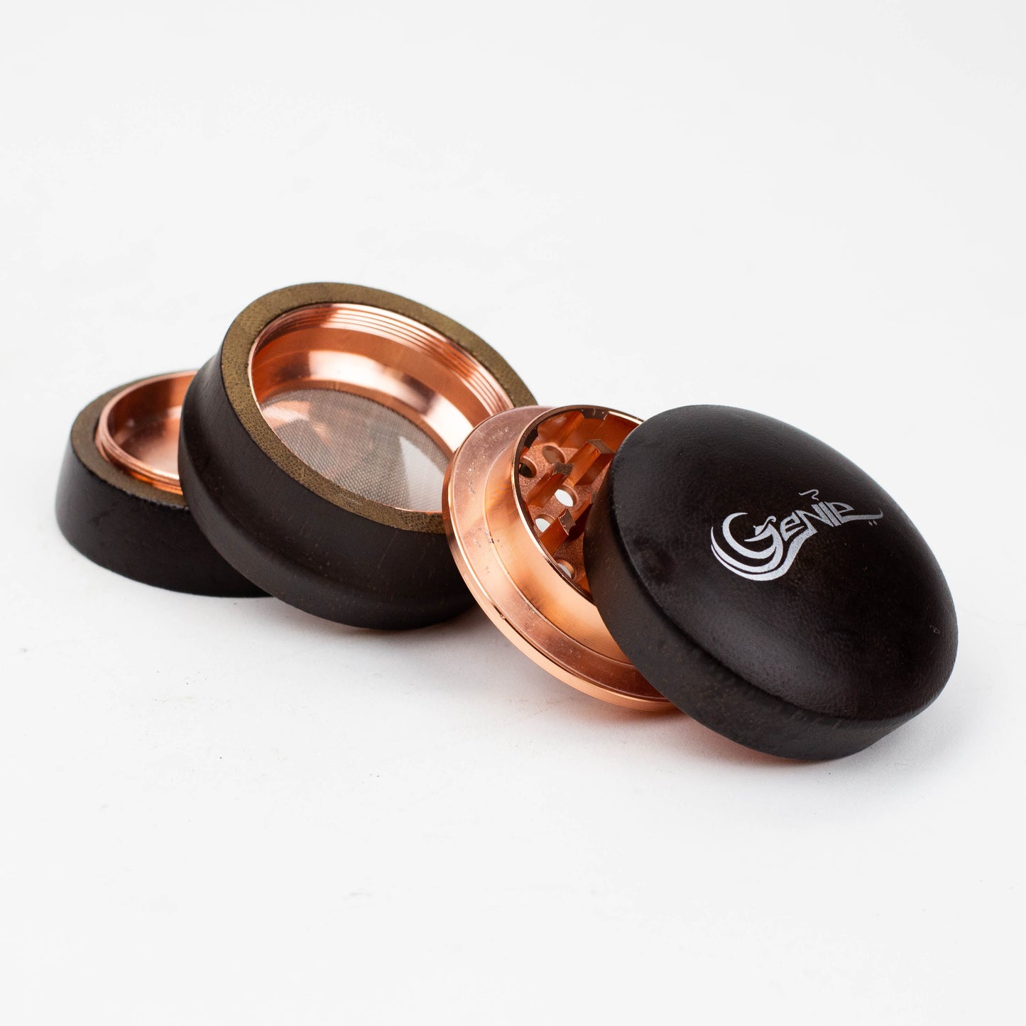 Genie | 4 Parts Wooden Cover Grinder_1