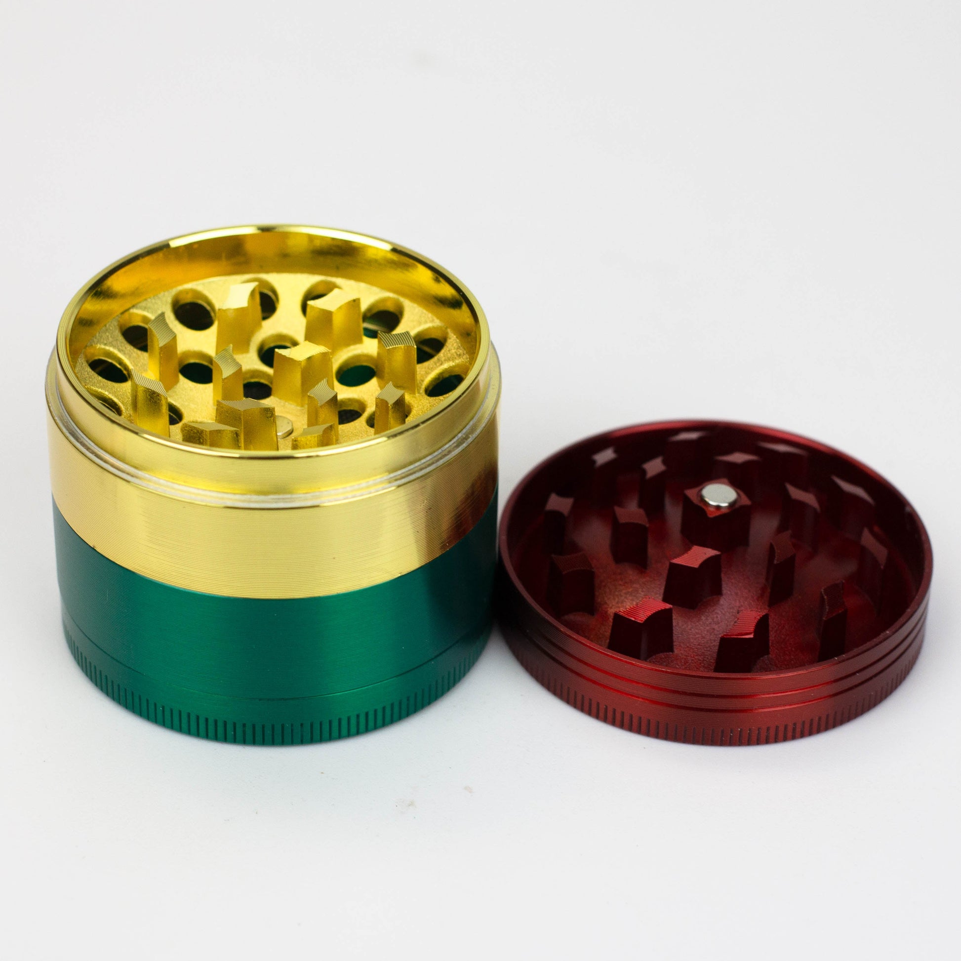 Infyniti 4 Parts 50mm Concave Zinc Grinder_2