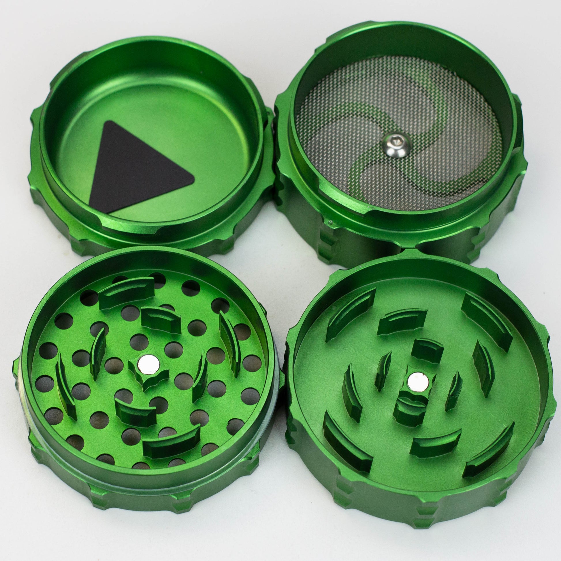 Infyniti 4 Parts 63mm DRUM Zinc Grinder_11