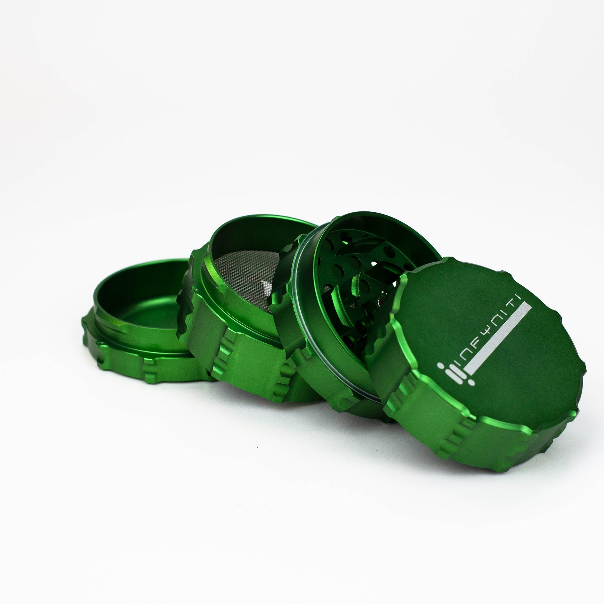 Infyniti 4 Parts 63mm DRUM Zinc Grinder_5