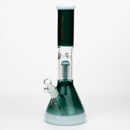 14.5" Genie - Tree Arms Two Tone Glass Water Bong_11
