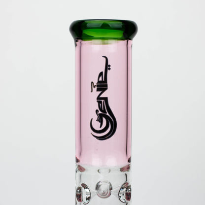 14.5" Genie - Tree Arms Two Tone Glass Water Bong_4