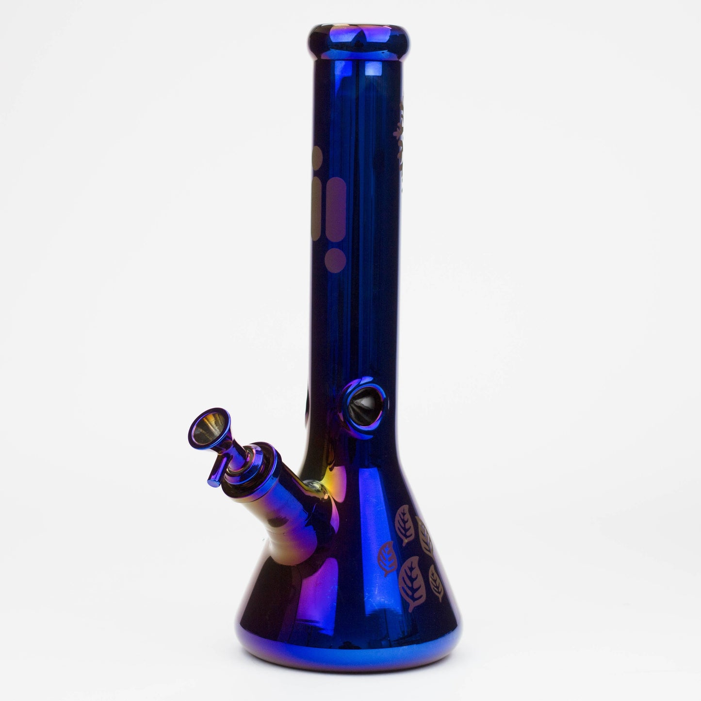 14" Infyniti Tree of Life 7mm Metallic Glass Bong_10