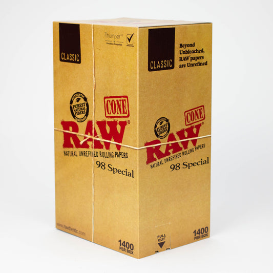 RAW Classic 98 Special Pre-Rolled 1400 Cones_0