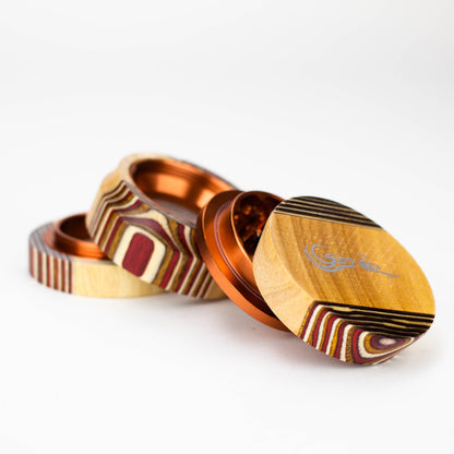 Genie 4 Parts Wooden Cover Grinder_1