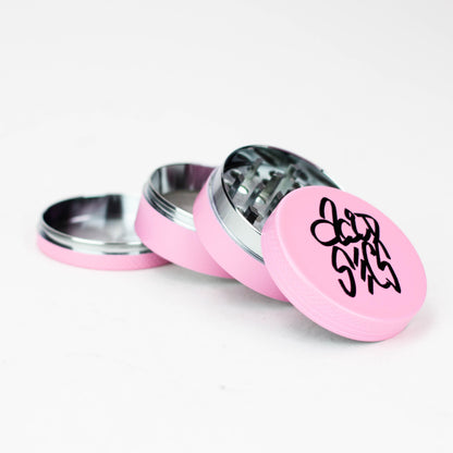 Acid Secs | 4 Piece 50mm Glow-in-the-Dark Metal Grinder_4