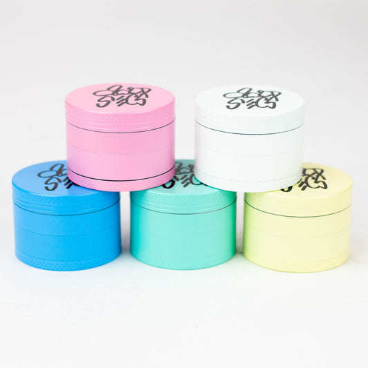 Acid Secs | 4 Piece 50mm Glow-in-the-Dark Metal Grinder_0
