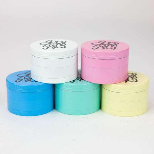 Acid Secs | 63mm 4 Piece Glow-in-the-Dark Metal Grinder_0